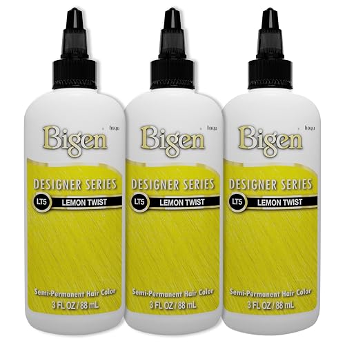 Bigen LT5 Lemon Twist Designer Series Semi-Permanent Hair Color (pack of 3) Beauty & Personal Care Bigen