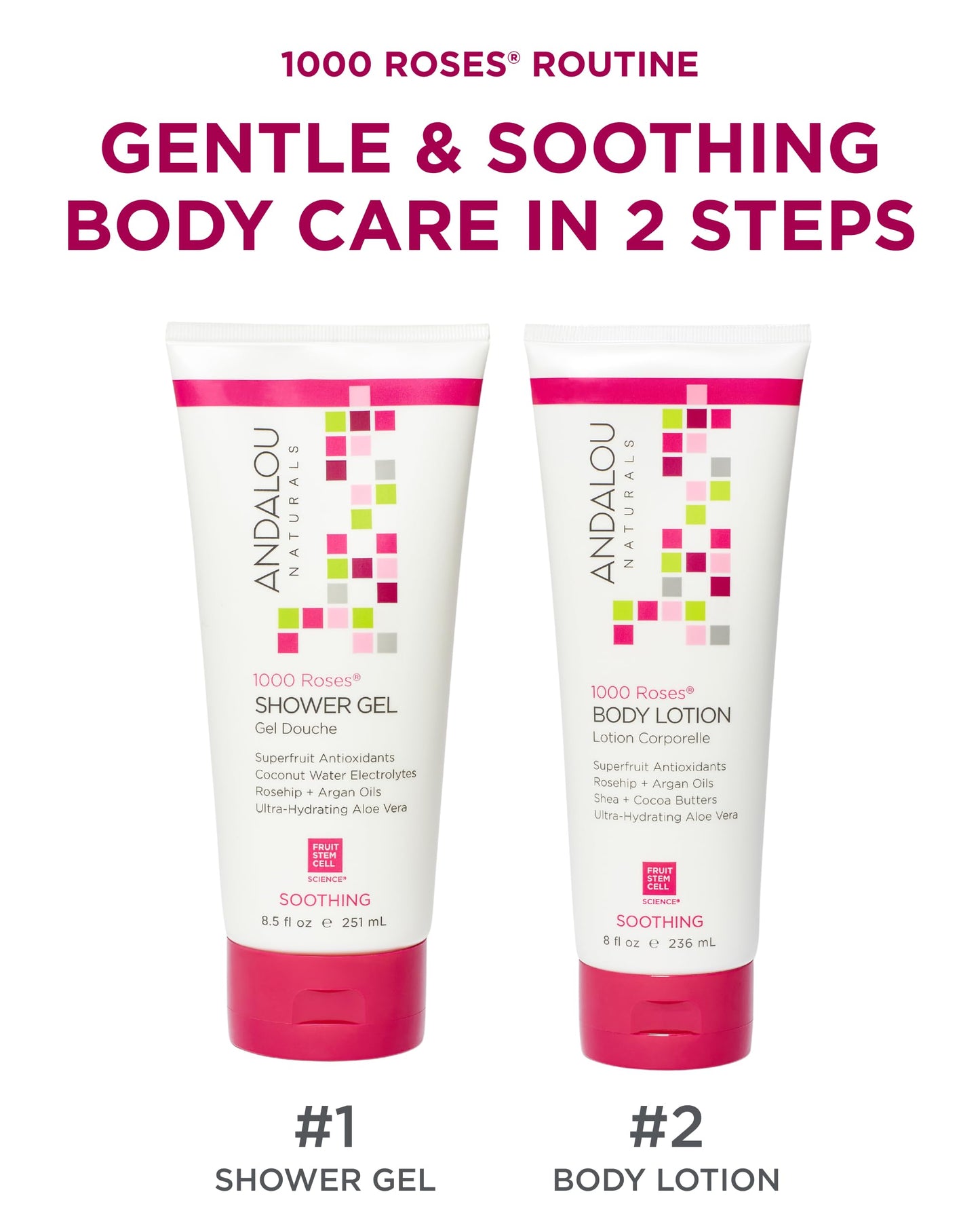 Andalou Naturals Body Lotion 1000 Roses Beauty & Personal Care Andalou Naturals