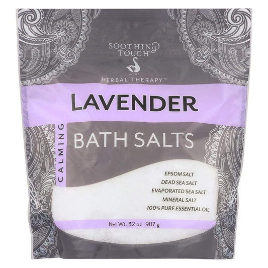 Soothing Touch Lavender Bath Salt, 32 oz CASE (6) Beauty and Personal Care Soothing Touch