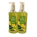 Bath & Body Works Cleansing Gel Hand Soap, Pack of 2, 8oz Each Bottle (Limoncello) Beauty & Personal Care Bath & Body Works