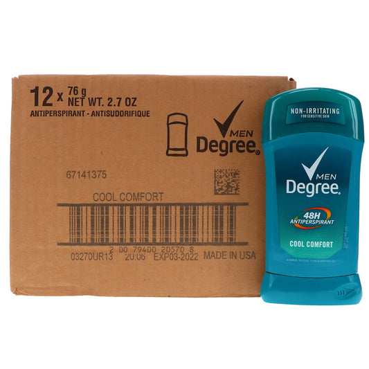Degree Men Anti-perspirant, Cool Comfort 2.7 Oz (Pack of 12) Beauty and Personal Care Degree