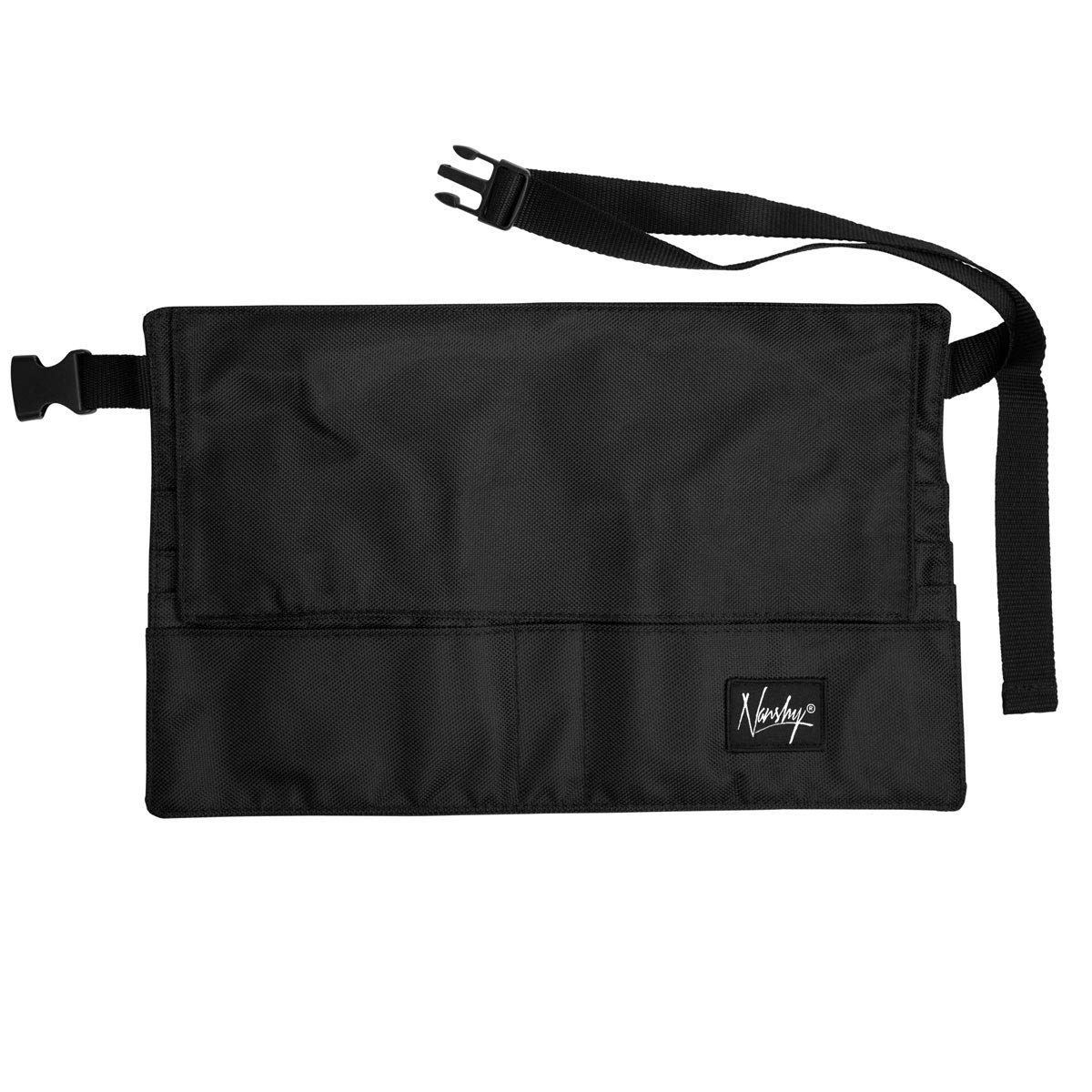 Nanshy Makeup Brush Belt with 28 Pockets & Adjustable Waist Strap for Makeup Artist or Beauty Salon - Professional Brush Belt MUA Kit - (Black, 15" x Beauty & Personal Care Nanshy