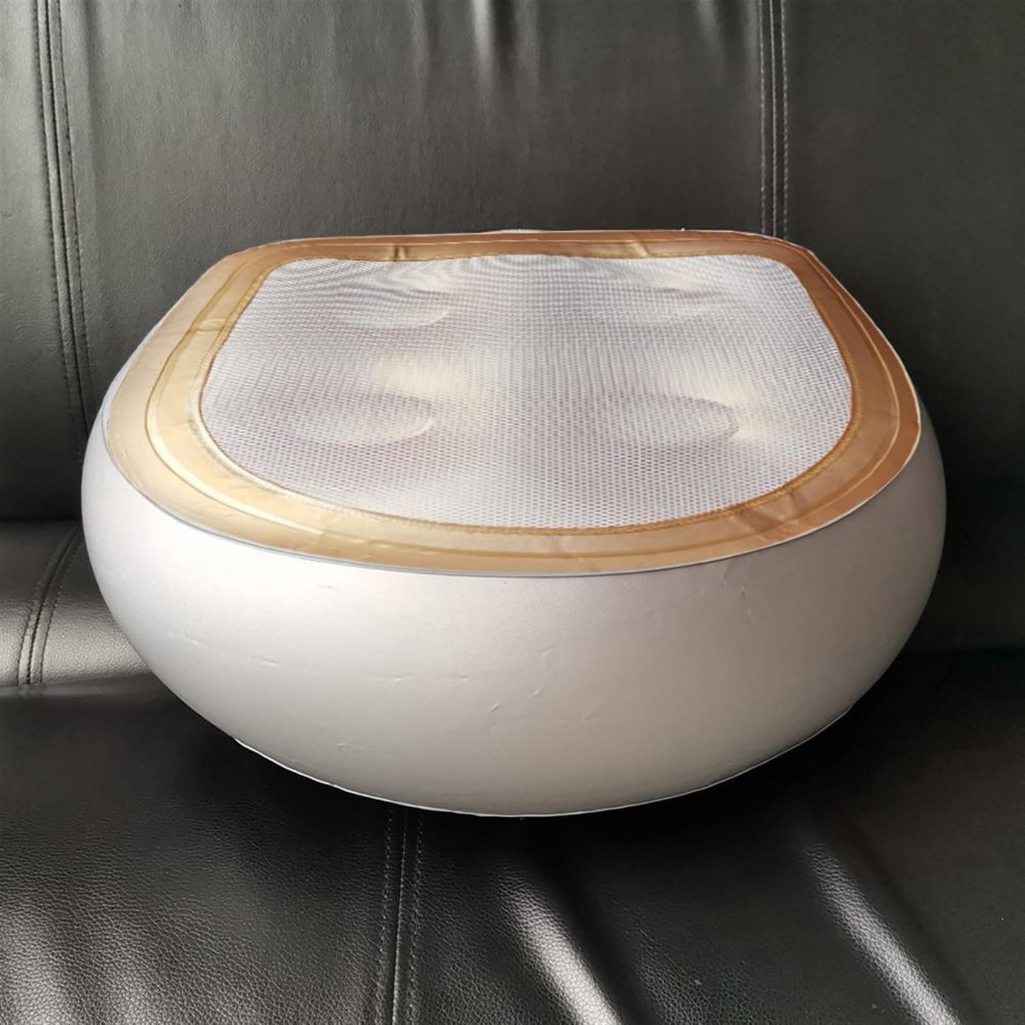 MENGKK Bath Pillows Spa Cushion Bath Pillows Spa Bathtub Cushion with Mesh Cover Suction Cup Inflatable Booster Seat for Spa and Hot Tub Accessories Beauty and Personal Care MENGKK