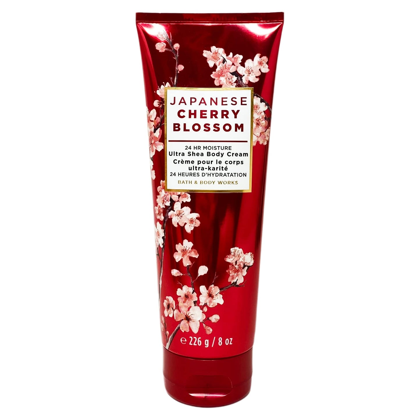 Bath & Body Works Japanese Cherry Blossom 2 Piece Gift Set - Body Cream and Body Scrub - Full Size Beauty and Personal Care Bath & Body Works