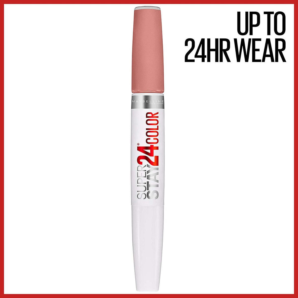 Maybelline SuperStay 24, 2-Step Liquid Lipstick, Absolute Taupe Beauty & Personal Care MAYBELLINE