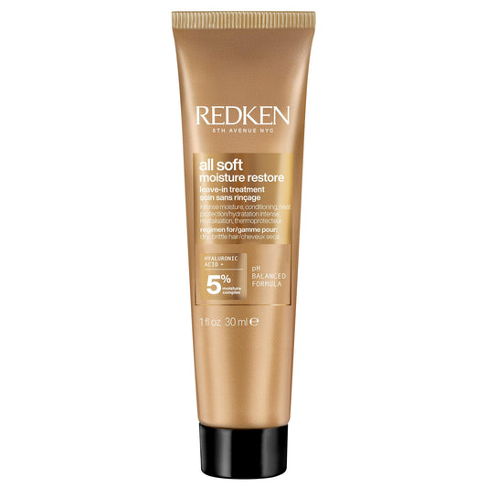 Redken All Soft Moisture Restore Leave-In - For Dry Hair, 1.0 Fl Oz