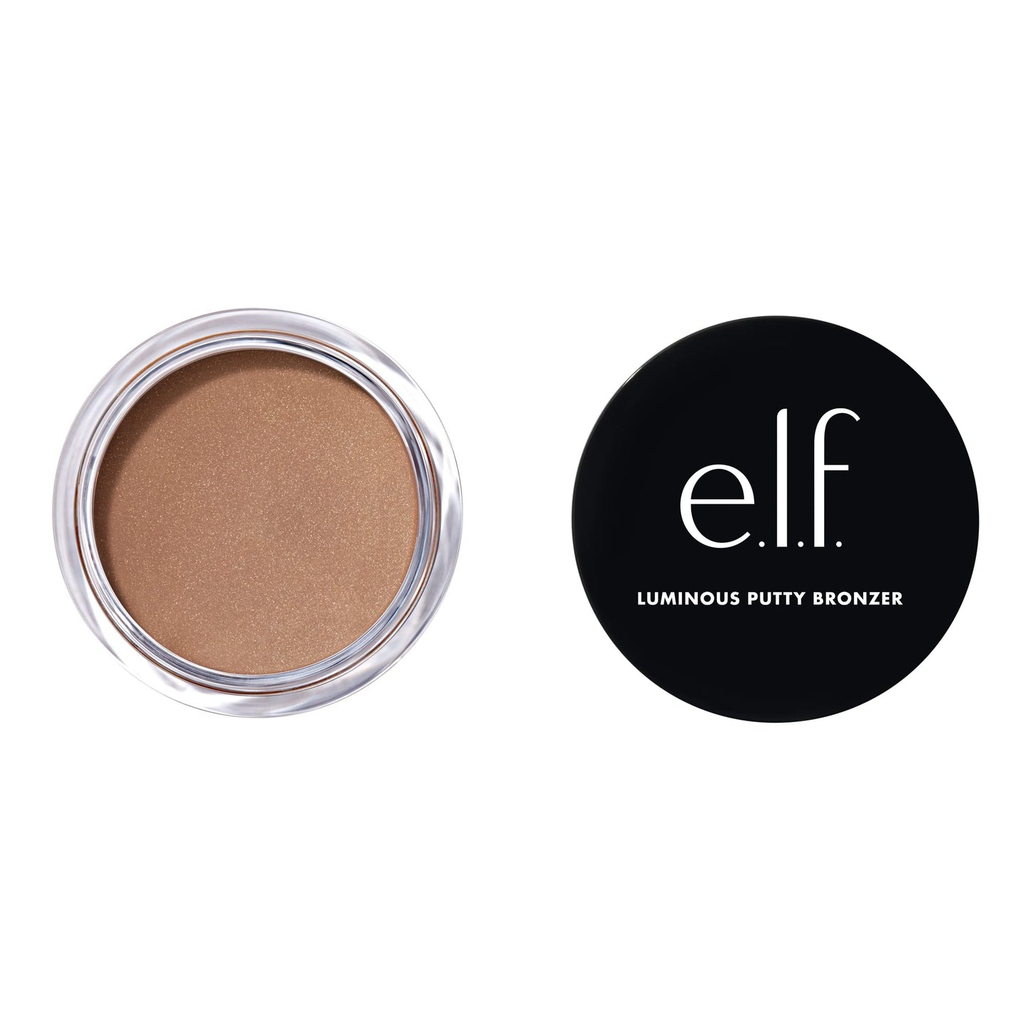 e.l.f. Luminous Putty Bronzer, Lightweight Putty-to-Powder Bronzer For A Radiant, Glowing Finish, Highly Pigmented, Vegan , Summer Beauty & Personal Care e.l.f.