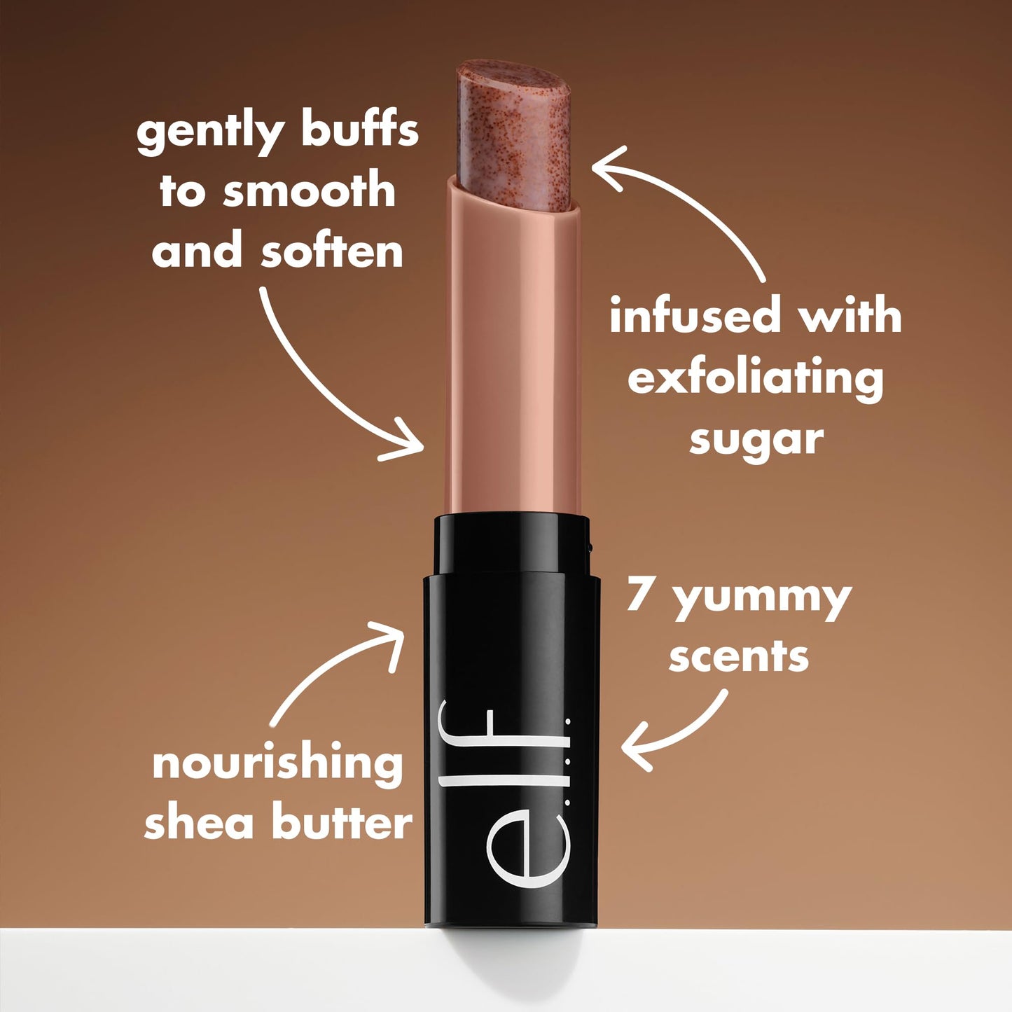 e.l.f. Lip Exfoliator, Moisturizing Scented Lip Scrub For Exfoliating & Smoothing Lips, Infused With Jojoba Oil, Vegan & Cruelty-free, Coffee Beauty & Personal Care e.l.f.