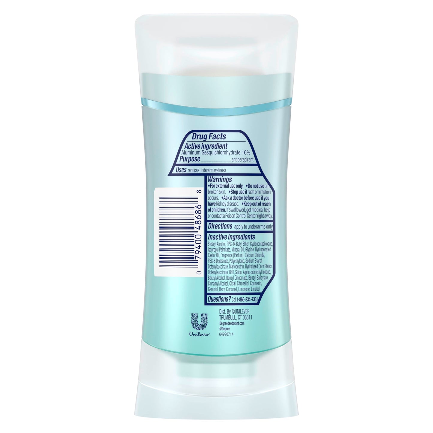 Degree Advanced Protection Antiperspirant Deodorant Lavender & Waterlily for 72-Hour Sweat & Odor Control for Women, with Body Heat Activated Beauty and Personal Care Degree