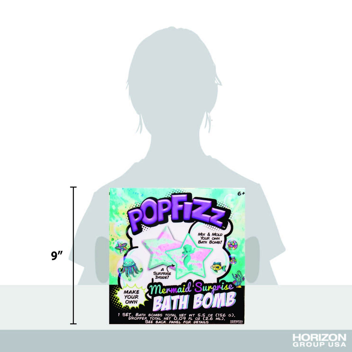 Pop Fizz Make Your Own Glow (85360) - Bath Bombs, Ocean Breeze Scent Beauty & Personal Care Pop Fizz
