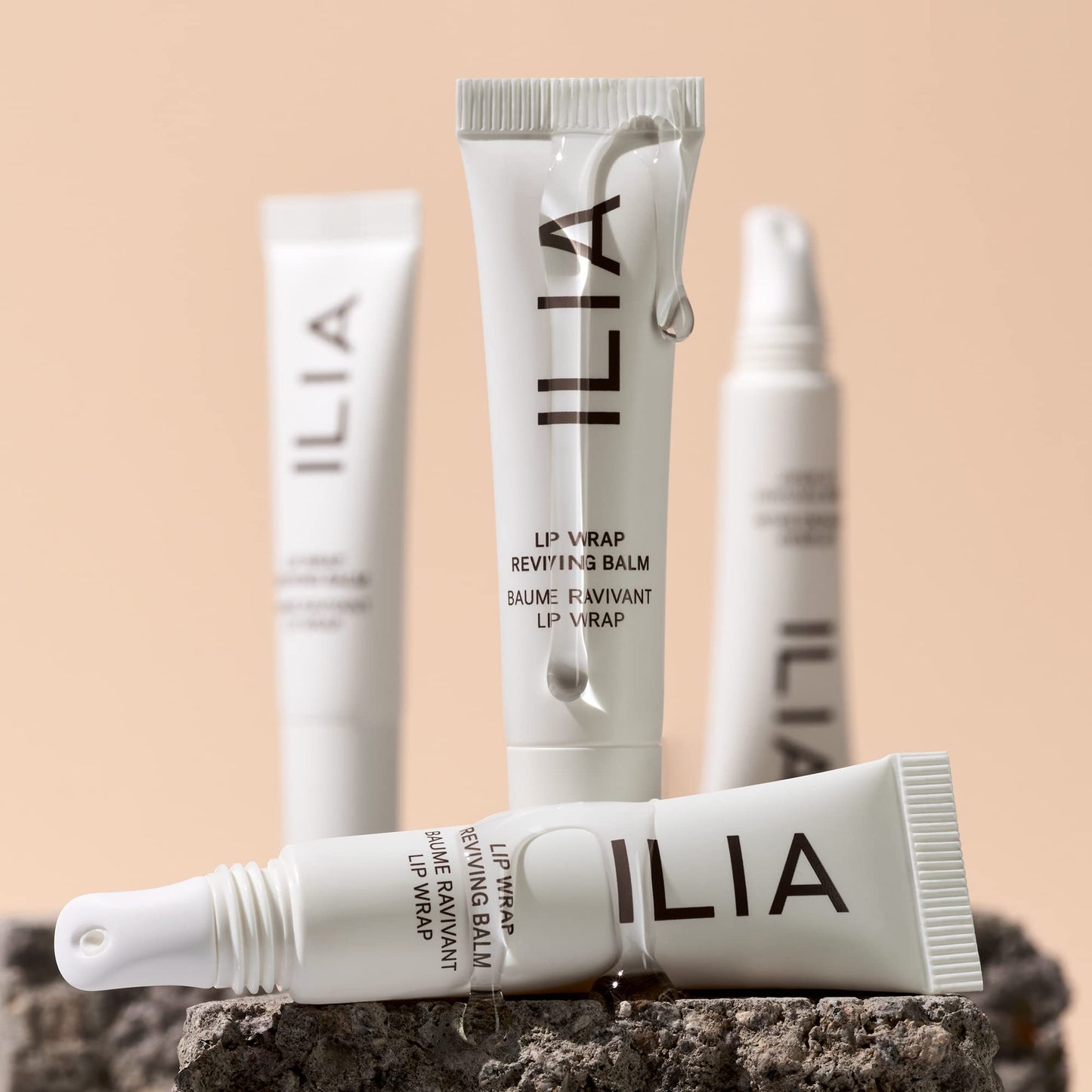 ILIA - Lip Wrap Reviving Balm | Hydtrate, Smooth, Plump | Barrier-Building with Hyaluronic Acid + Sea Succulent | Gluten + Silicone-Free | Non-Toxic Beauty & Personal Care ILIA