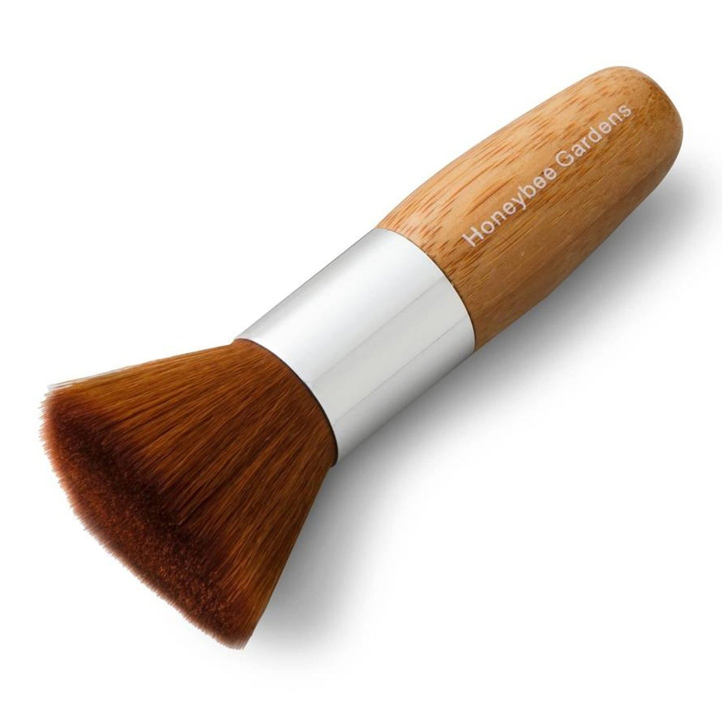 Honeybee Gardens Kabuki Brush/Bronzer Brush/Mini Buffer Brush | Bamboo Handle | Eco Friendly Beauty & Personal Care Honeybee Gardens