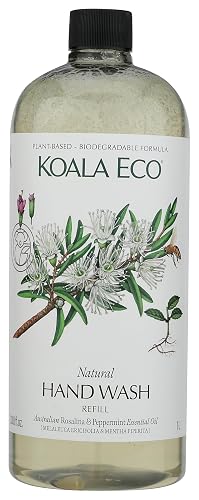 Koala Eco Hand Wash - with Australian Rosalina & Peppermint Essential Oil Refill - 34oz Beauty & Personal Care Koala Eco