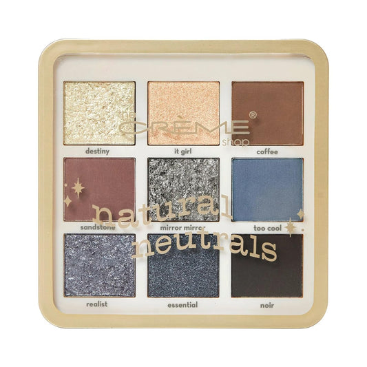 The Crème Shop Natural Neutrals 9 Color Eyeshadow Palette