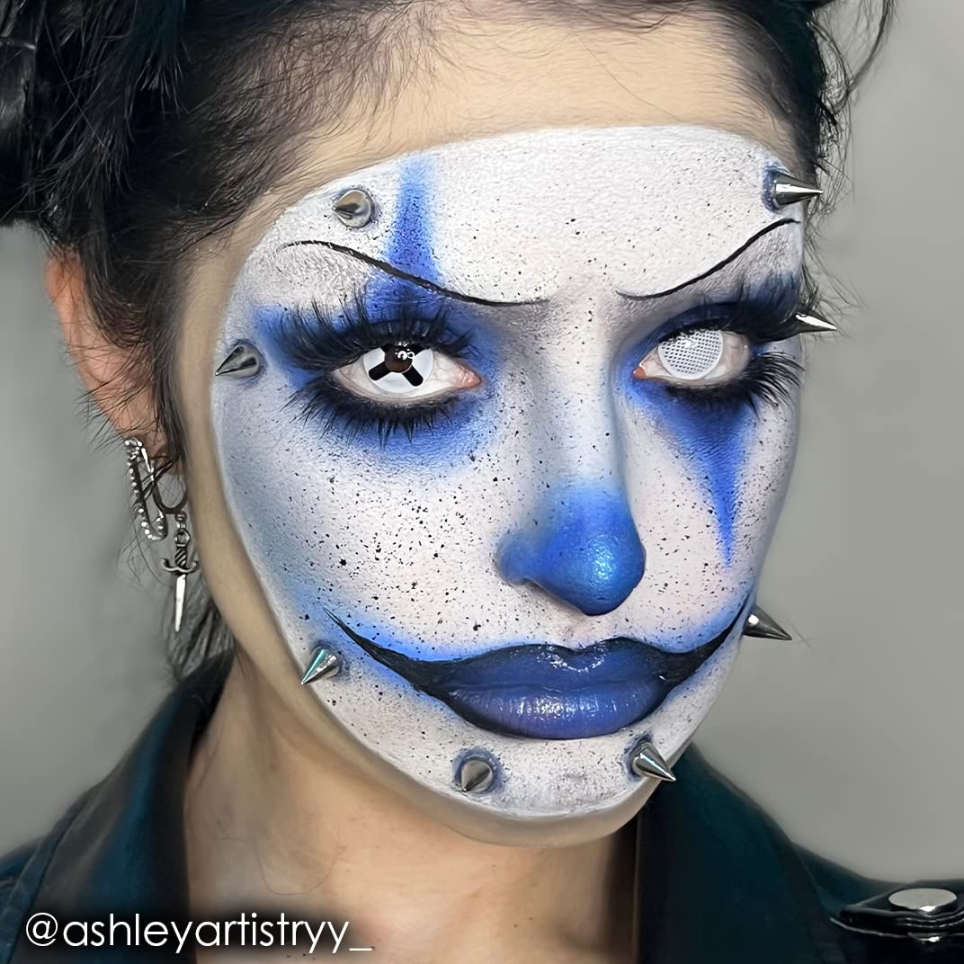 Mehron Makeup Fantasy FX Cream Makeup | Water Based | Halloween | Blue Face & Body Paint For Adults 1 fl oz (30ml) (Blue) Beauty & Personal Care Mehron