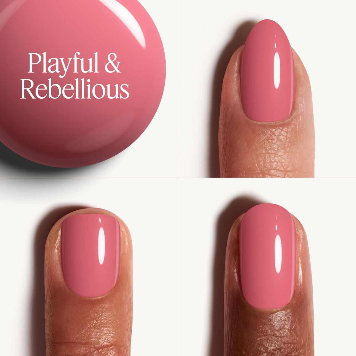 essie Nail Polish, Salon-Quality Pink Nail Polish, Be Them All, Vegan, Playful & Rebellious, 0.46 fl oz