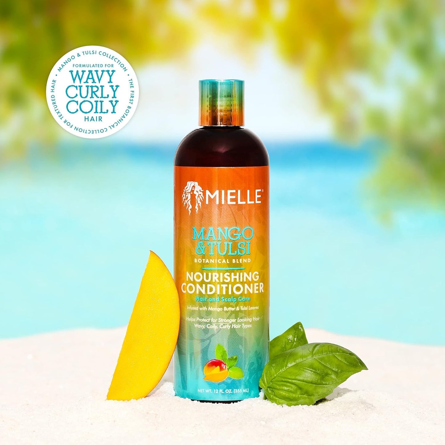 Mielle Organics Mango & Tulsi Nourishing Conditioner (12 Oz) Beauty & Personal Care Mielle Organics