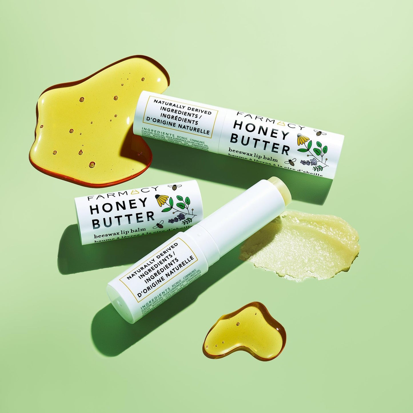 Farmacy Beeswax Lip Balm - Honey Butter Moisturizing Lip Care Enriched with Cupuaçu & Cocoa Butters, Proprietary Honey Blend and Vitamin E to Nourish Beauty & Personal Care Farmacy