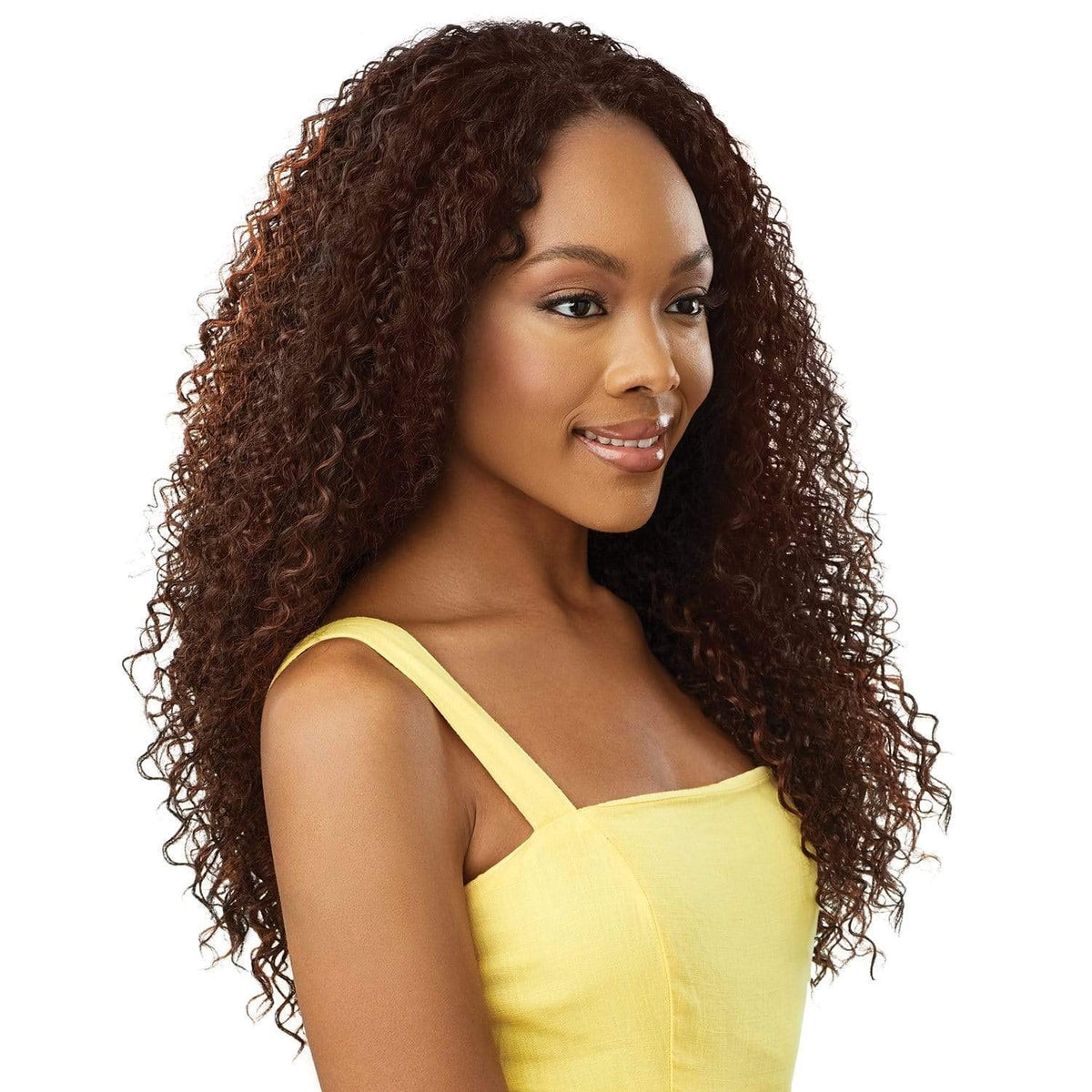 Outre Premium Synthetic Converti-Cap Wig - Curly K.O (2 Dark Brown)