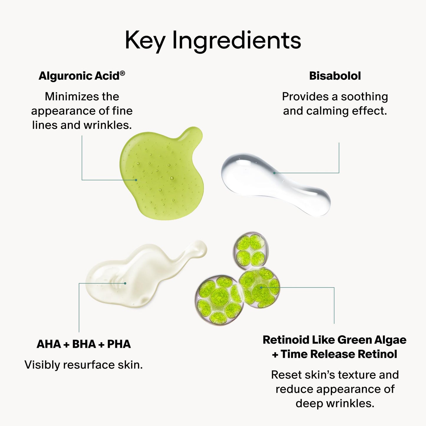 Algenist Green Microalgae Retinol+ Regenerating Serum - Gentle Anti Aging Retinol Face Serum with Time Release Retinol, AHA BHA PHA - Helps Improve Beauty & Personal Care Algenist