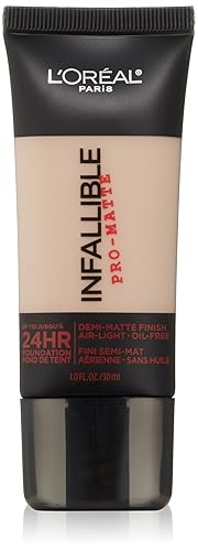 L'Oréal Paris Infallible Pro-Matte Foundation, Classic Ivory, 1 fl. oz. Beauty & Personal Care L'Oreal Paris