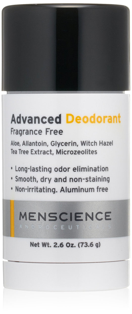 MenScience Androceuticals Advanced Deodorant, 2.6 oz (Pack of 1) Beauty & Personal Care MenScience