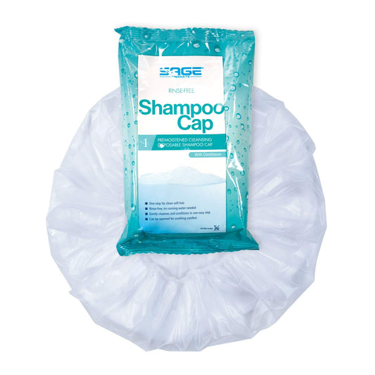 Sage Comfort Rinse-free Disposable Shampoo Cap, 1 Package Beauty and Personal Care Stryker