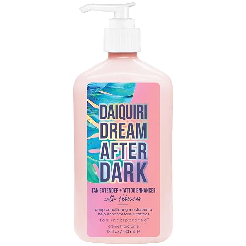 Brown Sugar Daiquiri Dream After Dark Tan Extender & Tattoo Enhancer, Mango Butter Carrot Oil & Hibiscus with Tigergrass & Ocean Botanicals, 18 Fl Oz Beauty & Personal Care Brown Sugar