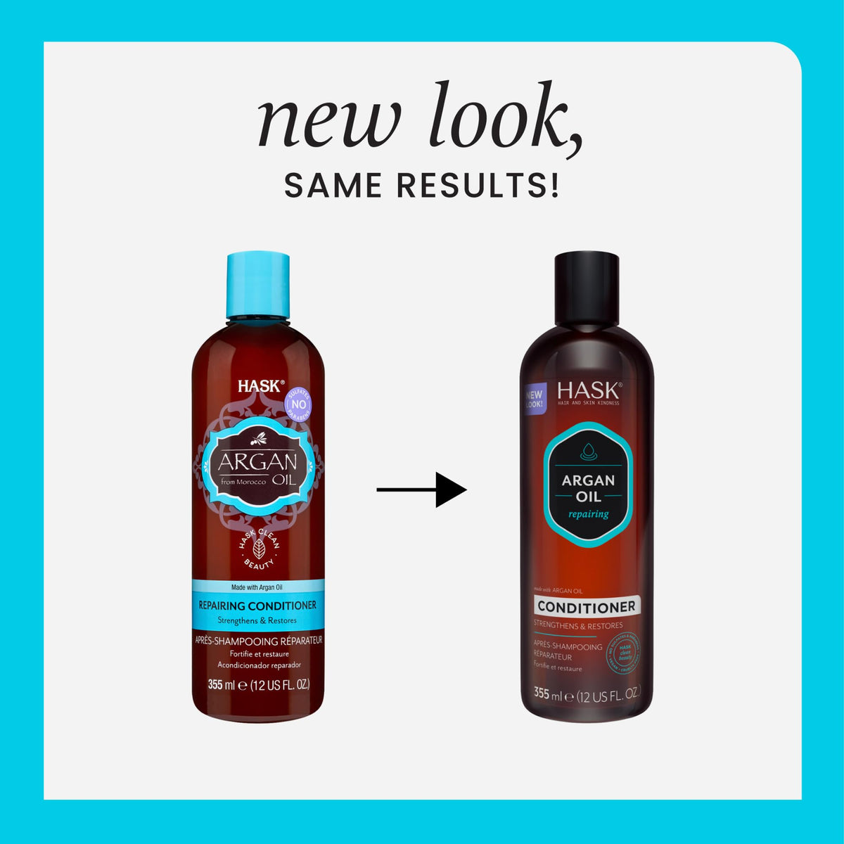 HASK Argan Oil Repairing Conditioner, 12 Fl Oz