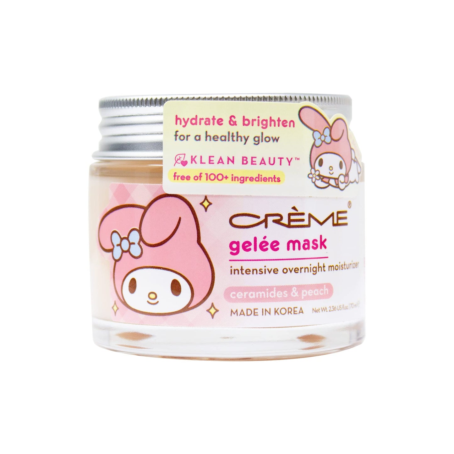 The Crème Shop My Melody Klean Beauty™ Gelée Mask Beauty & Personal Care The Crème Shop
