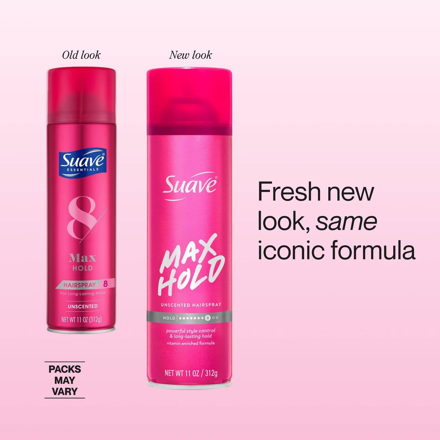 Suave Hairspray Max Hold 8 Unscented 11 Ounce (Pack of 6) Beauty & Personal Care Suave