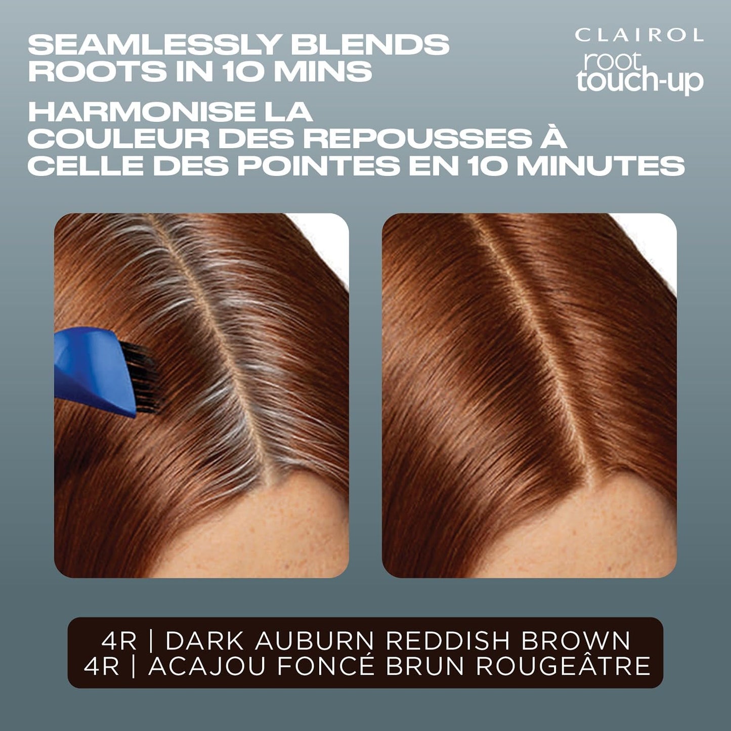 Clairol Root Touch-Up by Nice'n Easy Permanent Hair Dye, 4R Dark Auburn/Reddish Brown Hair Color, Pack of 1 Beauty & Personal Care Clairol