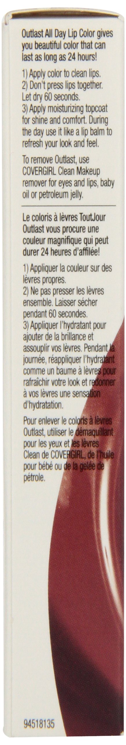 CoverGirl Outlast All Day Two Step Lipcolor, Natural Blush 621, 0.13 Ounce Beauty & Personal Care COVERGIRL