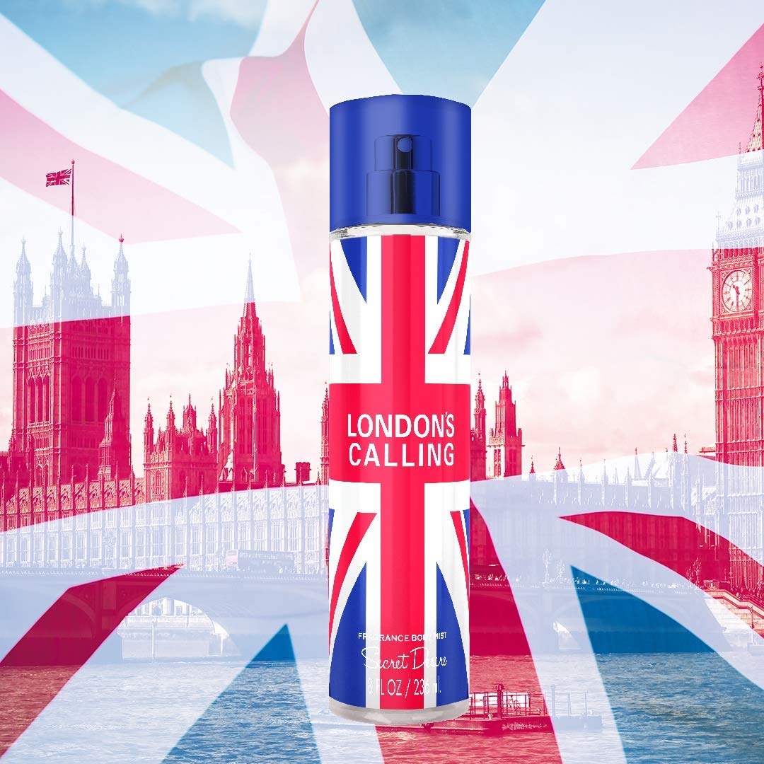 Secret Desire Lifestyle Fragrance Body Mist (Londons Calling) Beauty & Personal Care Secret Desire