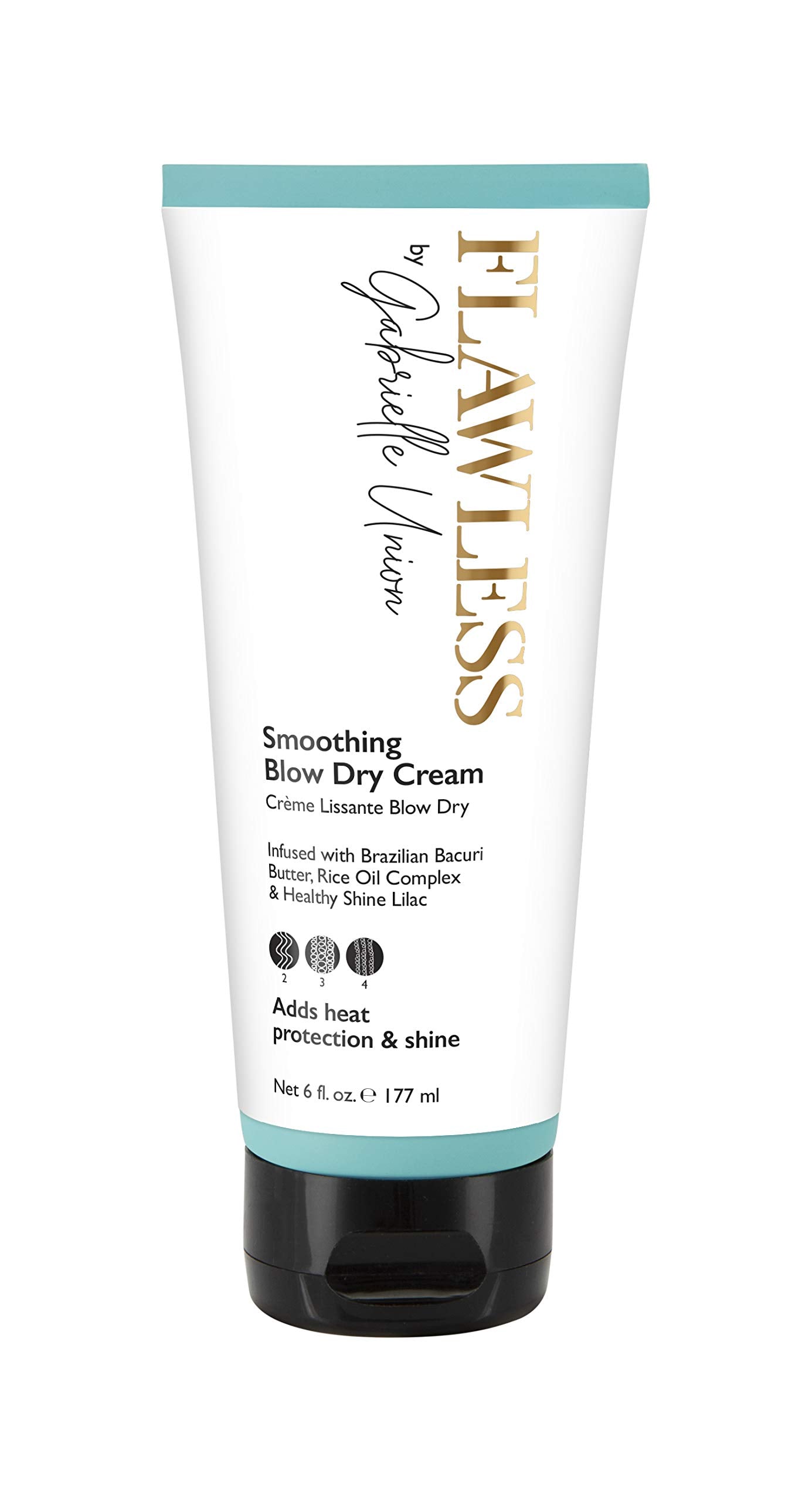 Flawless by Gabrielle Union - Smoothing Blow Dry Hair Cream, 6 OZ Beauty & Personal Care Flawless by Gabrielle Union