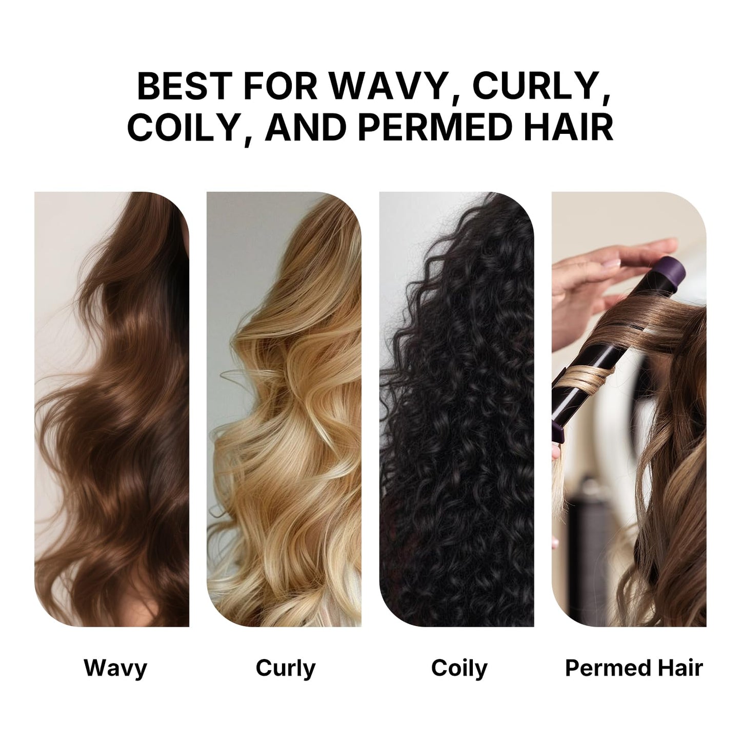 Karseell Curl Defining Cream for Wavy, Curly and Coily Hair, Leave-In Styling Cream to Help Control Frizz, Define Soft Curls and Add Shine, 100 mL Beauty and Personal Care Karseell