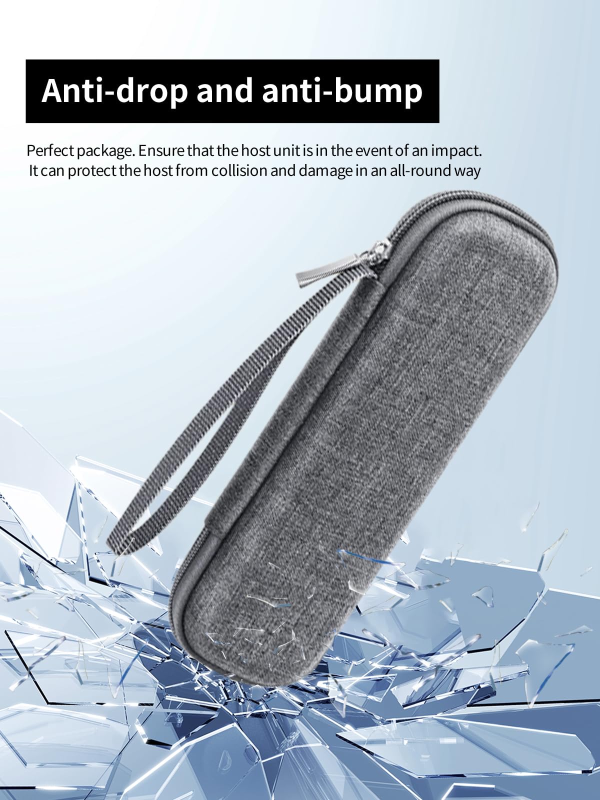 Storage Bag for Laifen T1 Pro Shaver Storage Bag?360 Protective Bag Carrying Case with Water-Resistant?Grey. Beauty and Personal Care WUNIAK