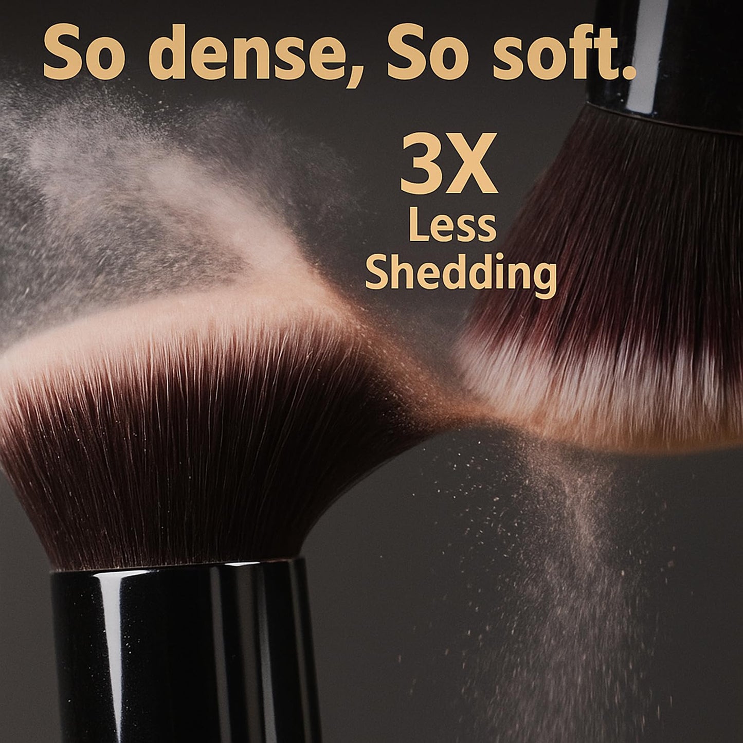BEAKEY Makeup Brushes Set, Professional Foundation Eyeshadow Concealer Blush Powder Bronzer Applicator, 2 Blender Sponge with Beauty Paper Beauty & Personal Care BEAKEY