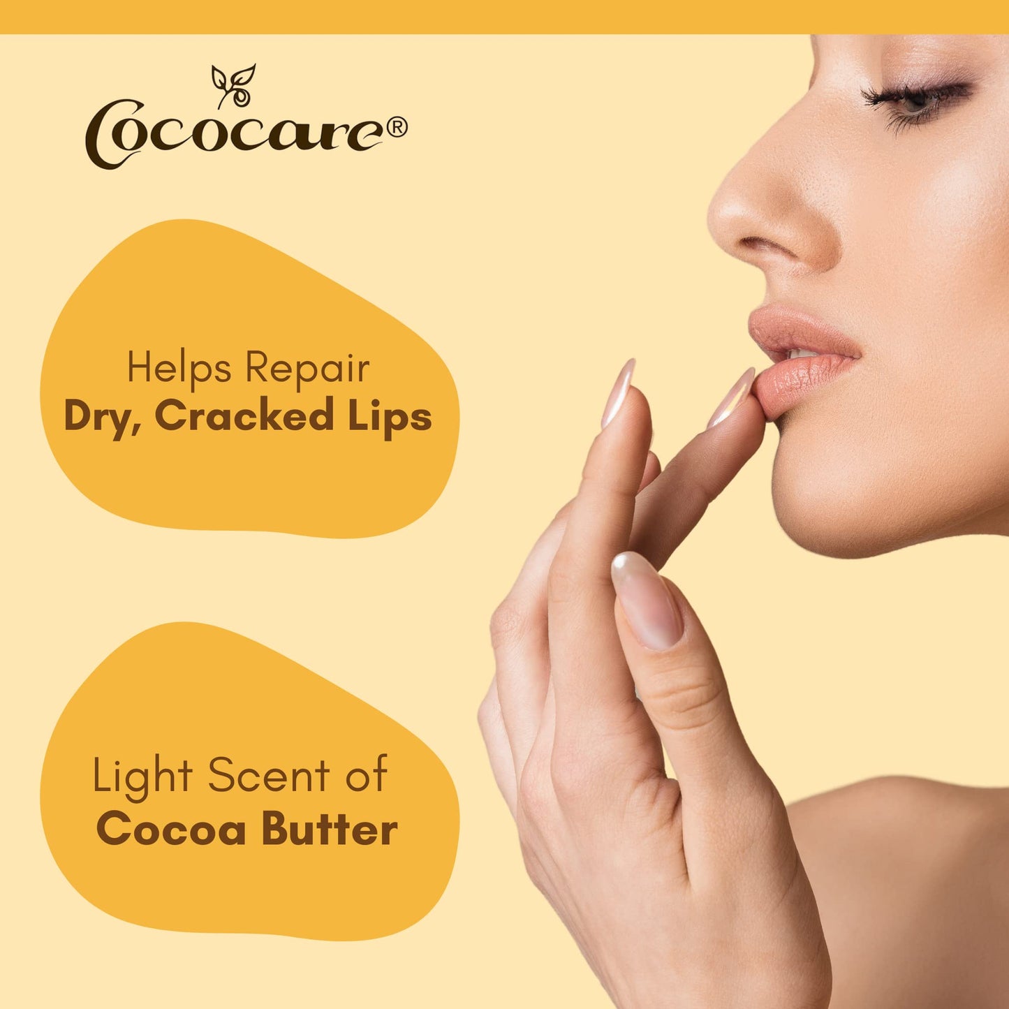 Cococare Cocoa Butter Lip Balm 0.15oz (24 Pieces) Beauty and Personal Care COCOCARE