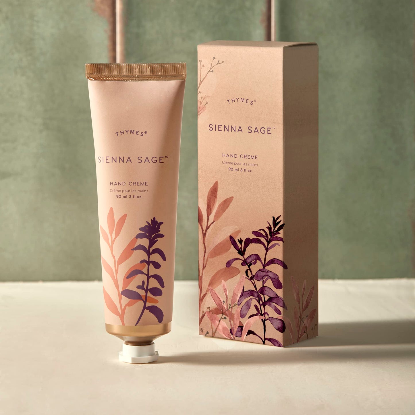 Thymes Sienna Sage Hand Cream - Hand and Body Cream (3.0 fl oz) Beauty & Personal Care Thymes
