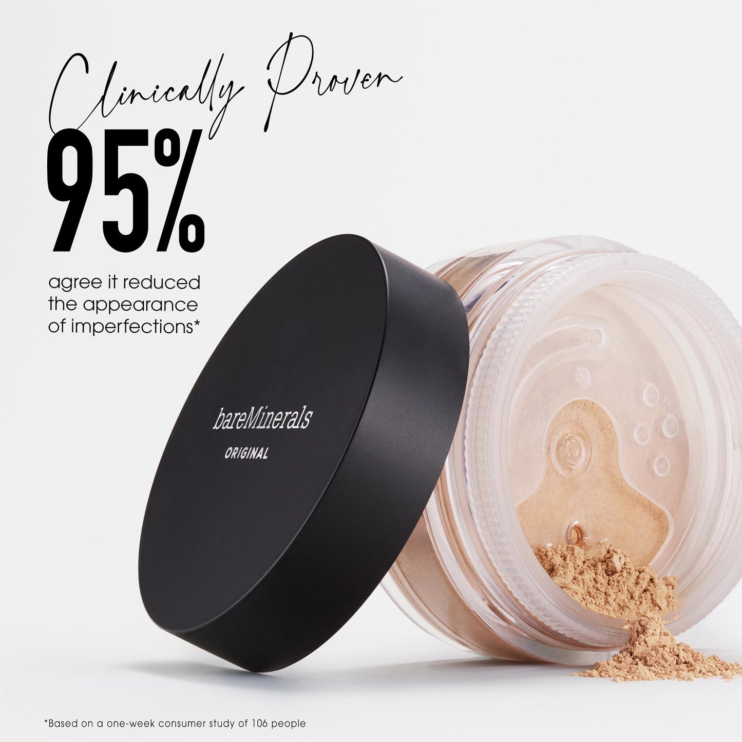 Original Loose Powder Foundation SPF 15, Neutral Ivory 06, Vegan, Cruelty-Free & Dermatologist-Tested Beauty & Personal Care bareMinerals
