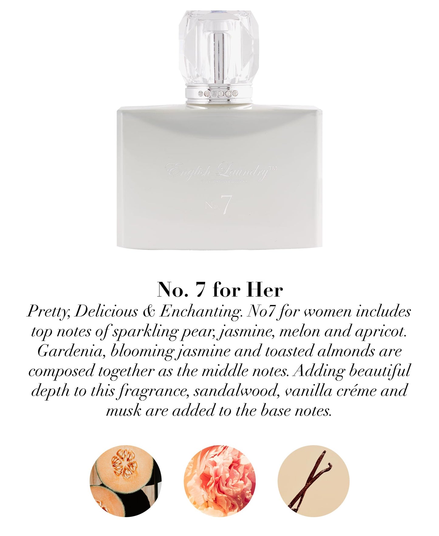 Women's No. 7 Eau de Parfum, 3.4 fl. oz. for her (unboxed), by Englsih Laundry Beauty & Personal Care English Laundry