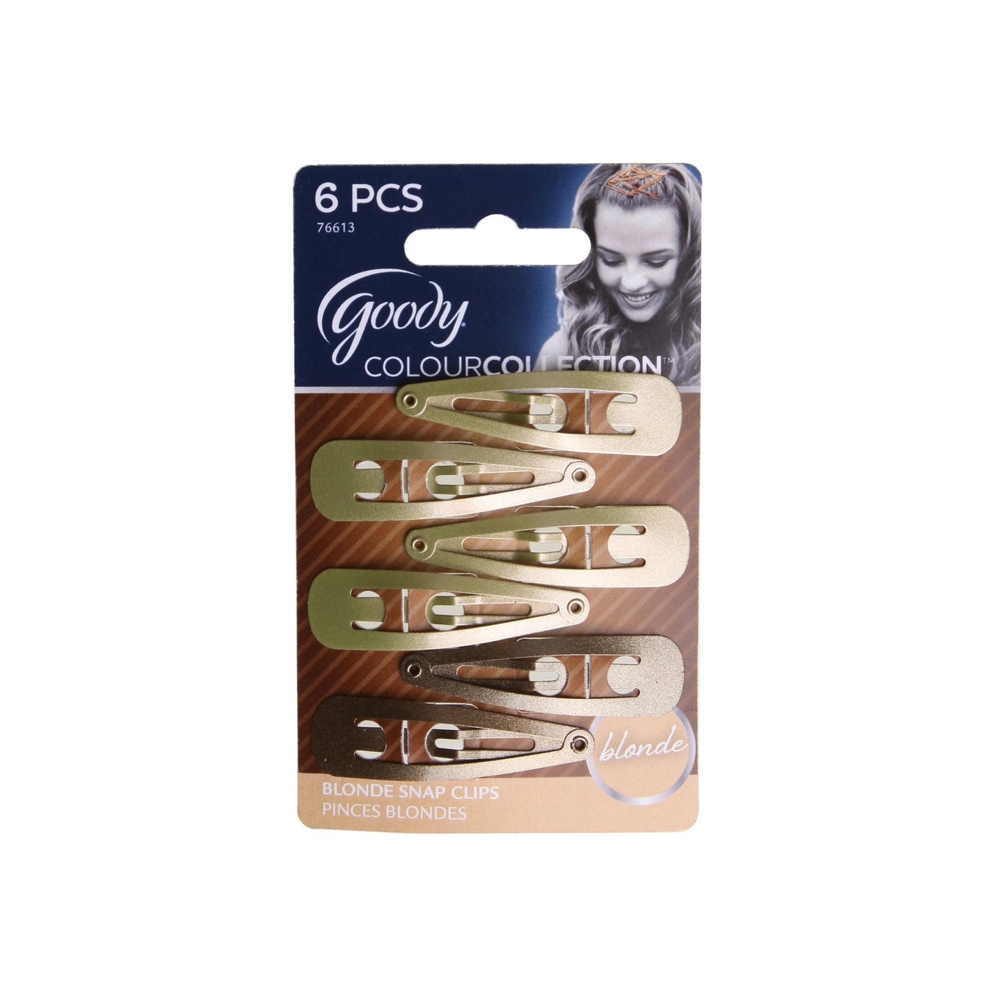 GOODY Hair Clip, Goody Blonde Colour Collection Contour Clips, 6 Count Beauty & Personal Care GOODY
