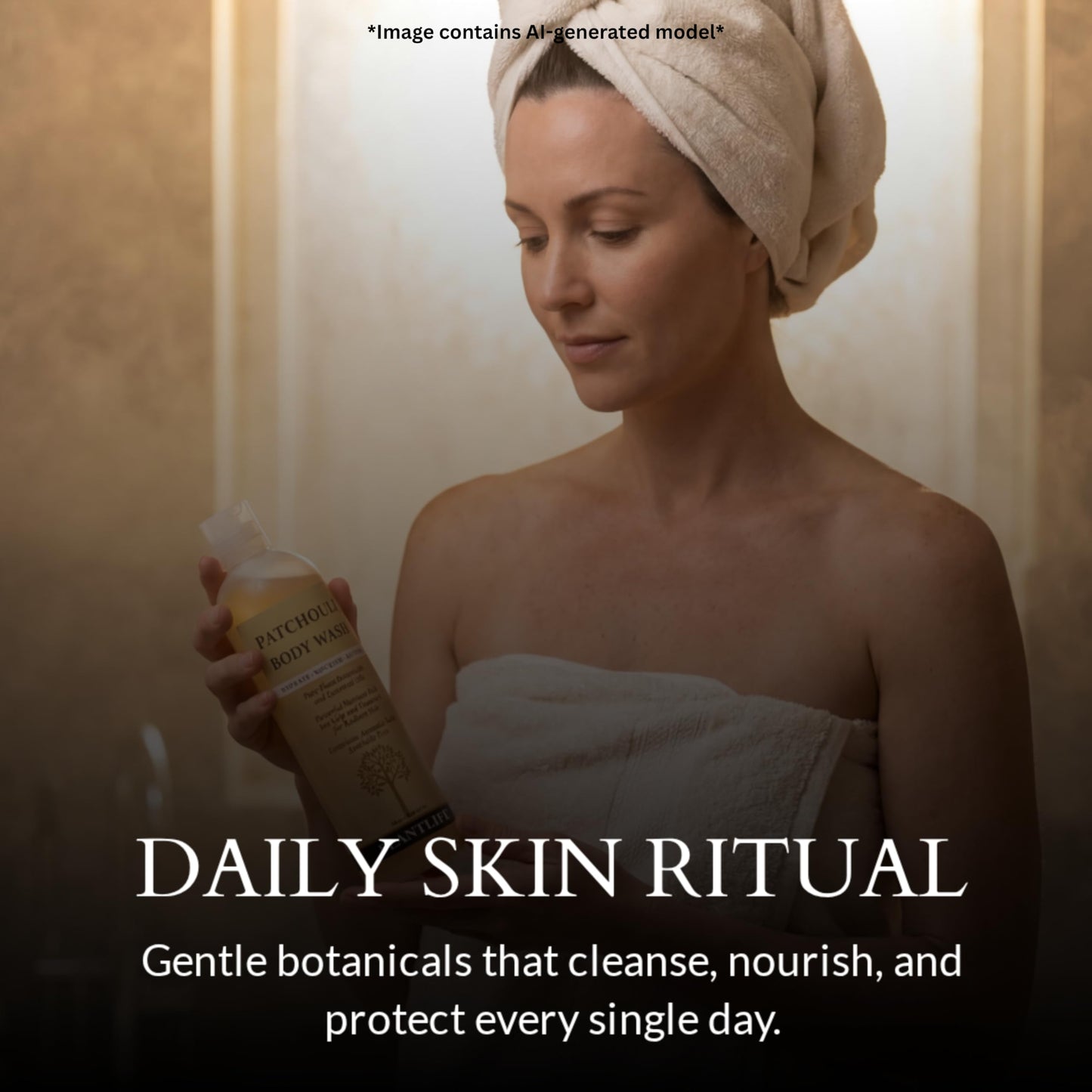 Plantlife Patchouli Body Wash - GMO and Gluten Free Gentle and Moisturizing Body Wash That Contains Only Ingredients Straight from Nature Beauty & Personal Care Plantlife