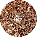 Brown Polyester Glitter | Craft Glitter | Glitter for Arts & Crafts | Tumblers | Cosmetics | Nails | Epoxy Resin Art | Slime | DIY | Body Glitter | 1 Beauty & Personal Care Glitter Heart Co.