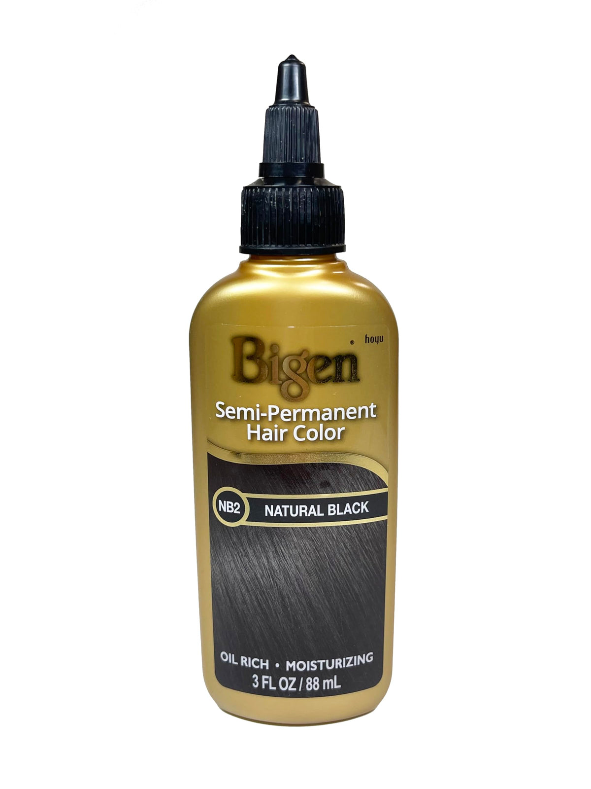 Bigen Semi-Permanent Haircolor #Nb2 Natural Black 3 Ounce (88ml) (3 Pack) Beauty & Personal Care Bigen