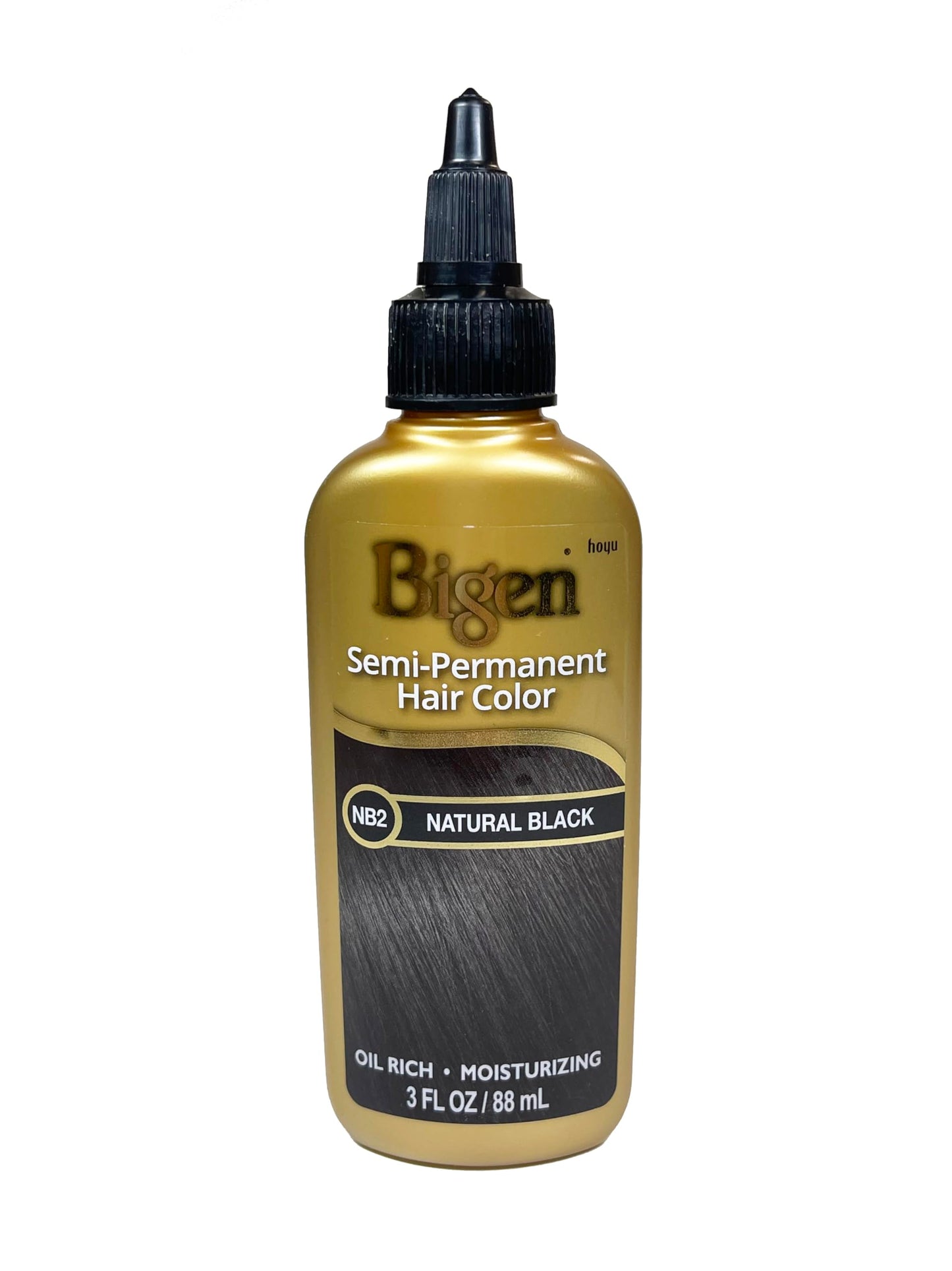 Bigen Semi-Permanent Haircolor #Nb2 Natural Black 3 Ounce (88ml) (6 Pack) Beauty & Personal Care Bigen