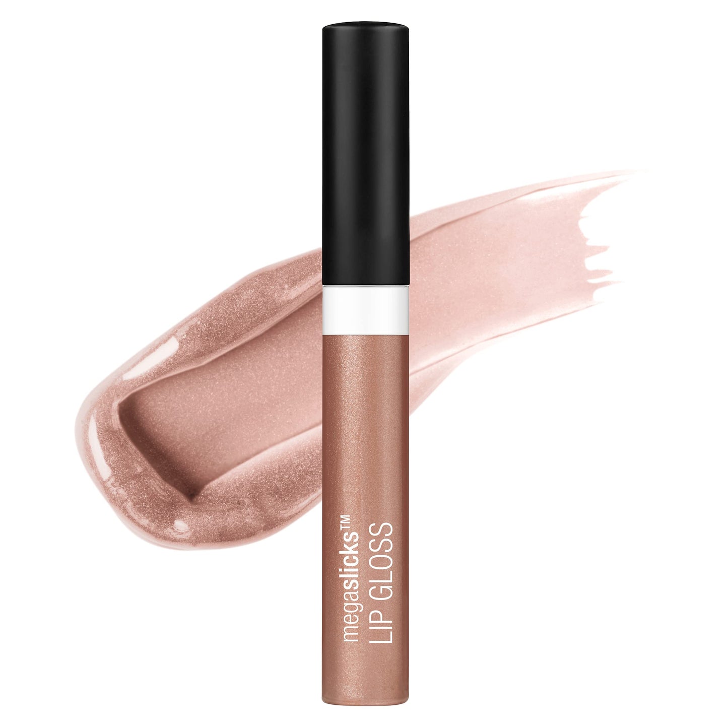 wet n wild MegaSlicks Lip Gloss, Ultra-Glossy, Vitamin-E Enriched, Ultra-Gloss High Shine Moisturizing, Cruelty-Free & Vegan - Rose Gold Beauty & Personal Care wet n wild
