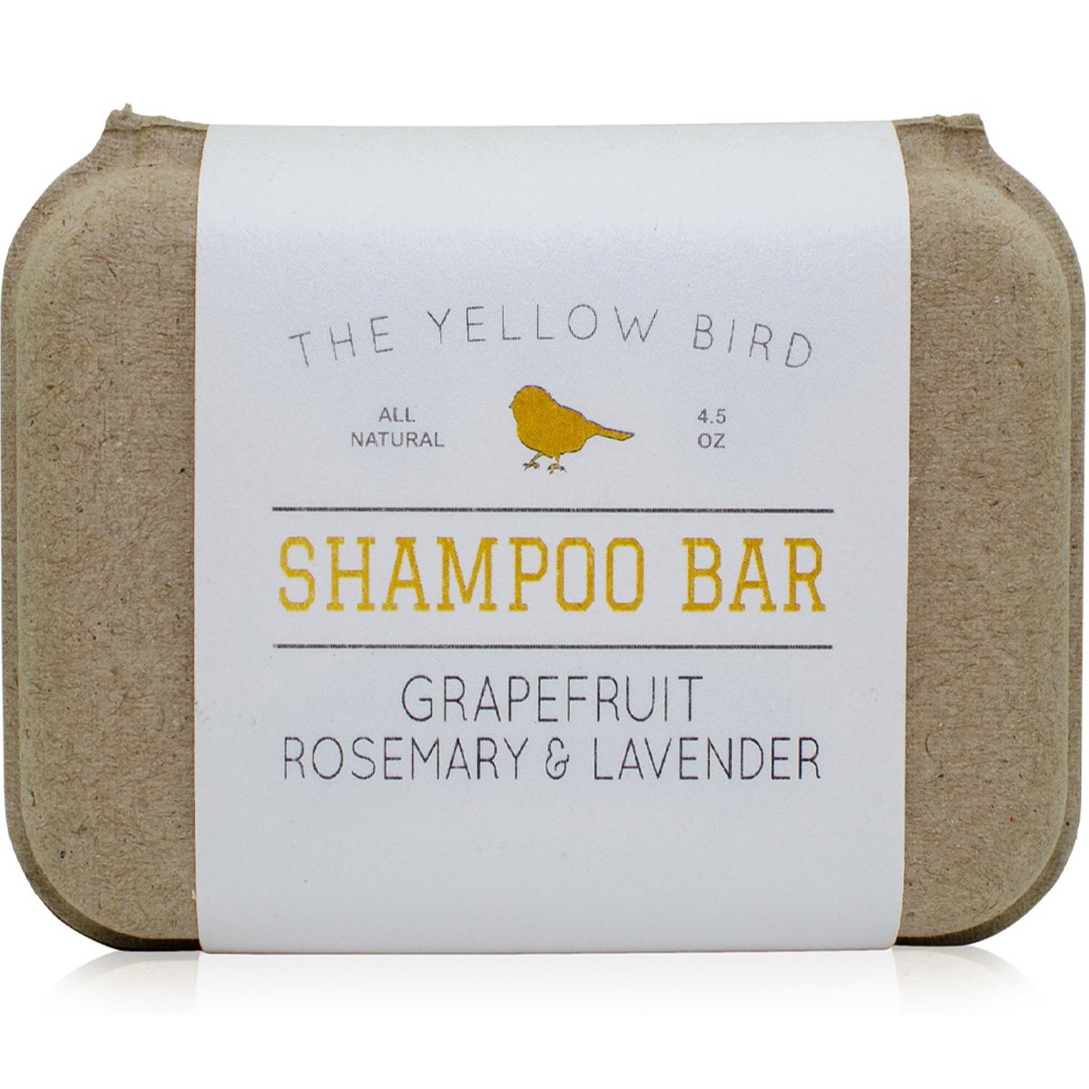 The Yellow Bird Solid Bar Shampoo Soap. Grapefruit, Rosemary, and Lavender. Mild Natural and Organic Ingredients. Sulfate Free. Gentle Scalp + Hair Beauty & Personal Care The Yellow Bird
