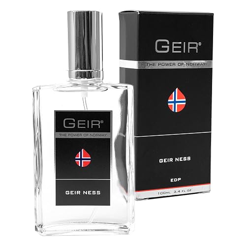 Geir Ness Eau de Parfum Spray For Men - Long Lasting Fresh, Cool Scent - Mix of Refreshing Norwegian Mountain Fragrance - 3.4 oz… Beauty & Personal Care Geir Ness